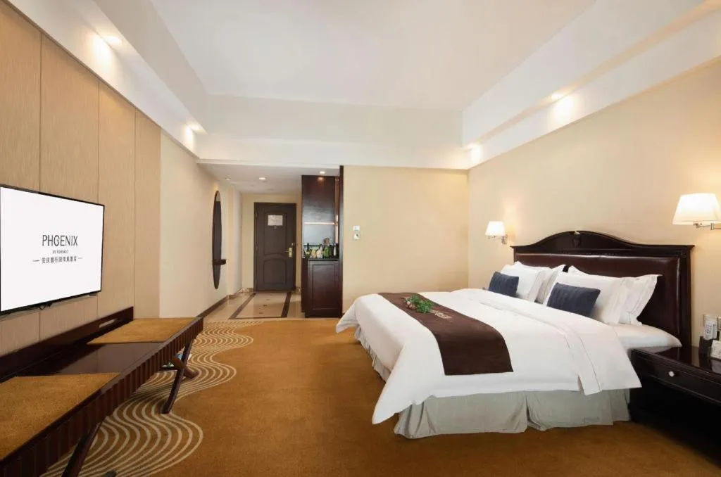 Bed in Country Garden Phoenix Hotel Anqing