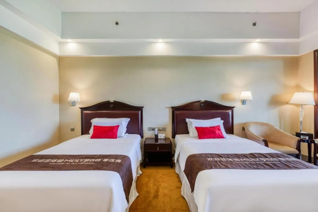 Bed in Country Garden Phoenix Hotel Anqing