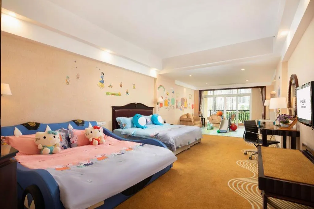 Bed in Country Garden Phoenix Hotel Anqing