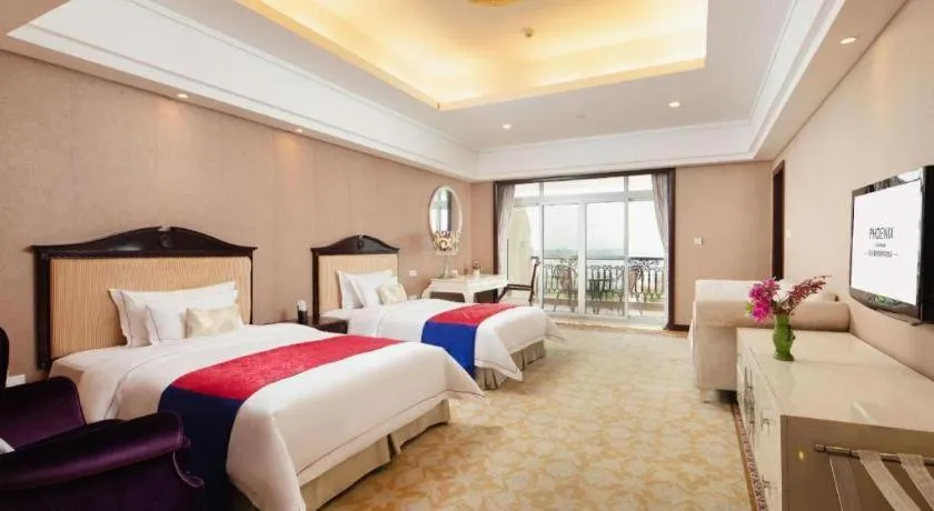 Bed in Country Garden Phoenix Hotel Anqing