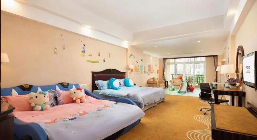 Bed in Country Garden Phoenix Hotel Anqing