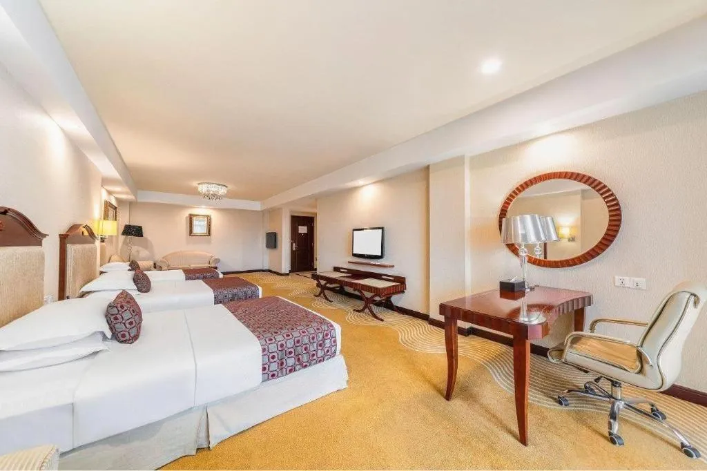 Bed in Country Garden Phoenix Hotel Anqing