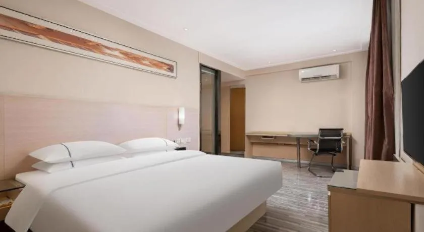 Bed in City Comfort Inn Liuzhou Beique Road Huang Village