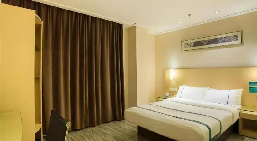Bed in City Comfort Inn Liuzhou Beique Road Huang Village Bed in City Comfort Inn Liuzhou Beique Road Huang Village