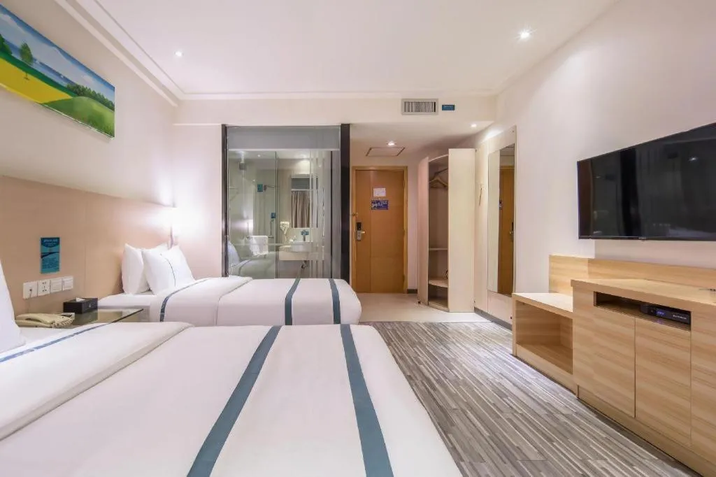 Bed in City Comfort Inn Qinzhou Niannianfeng Old Street Renmin Road