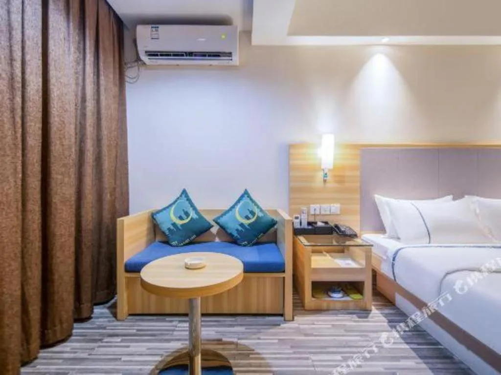 Bed in City Comfort Inn Qinzhou Niannianfeng Old Street Renmin Road