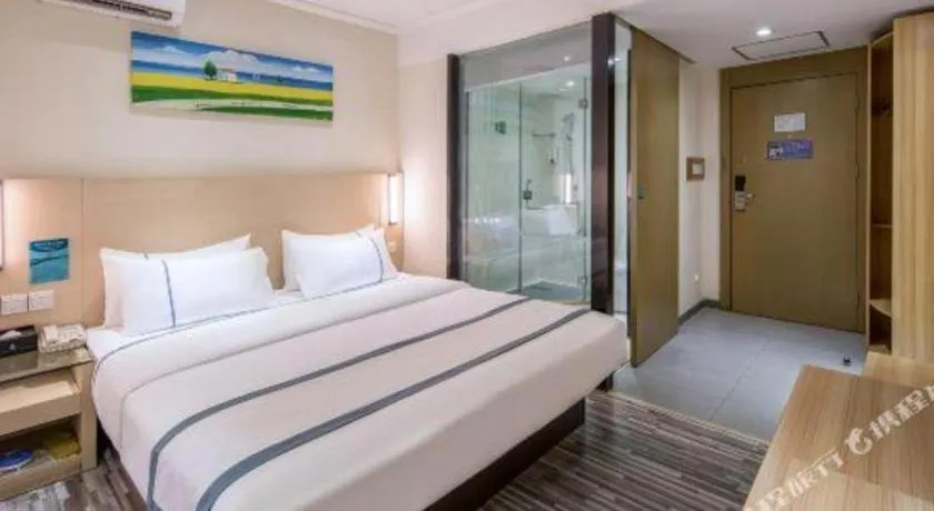 Bed in City Comfort Inn Qinzhou Niannianfeng Old Street Renmin Road