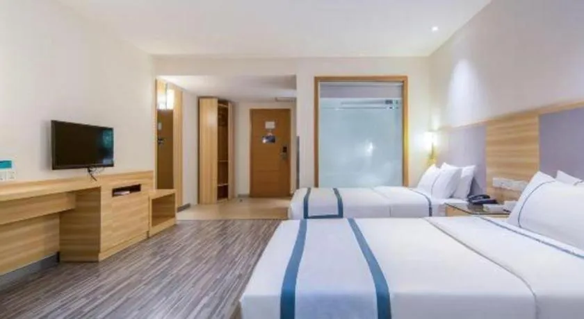 Bed in City Comfort Inn Qinzhou Niannianfeng Old Street Renmin Road