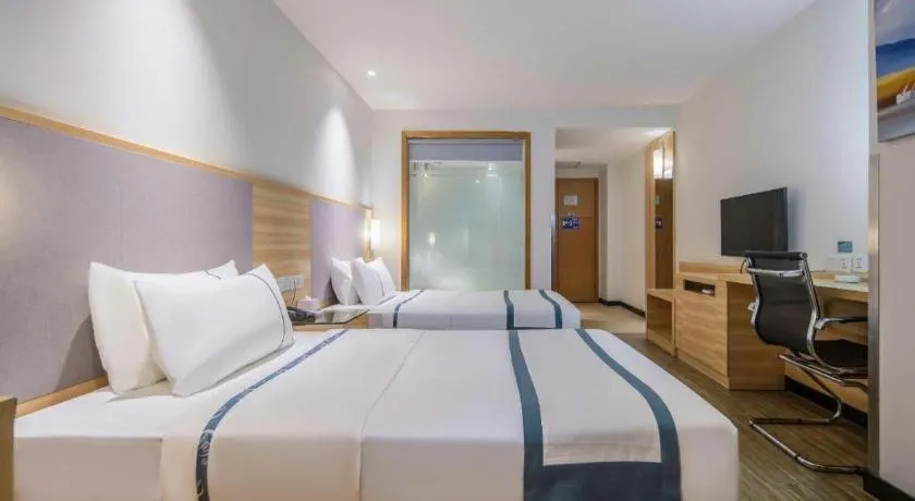 Bed in City Comfort Inn Qinzhou Niannianfeng Old Street Renmin Road