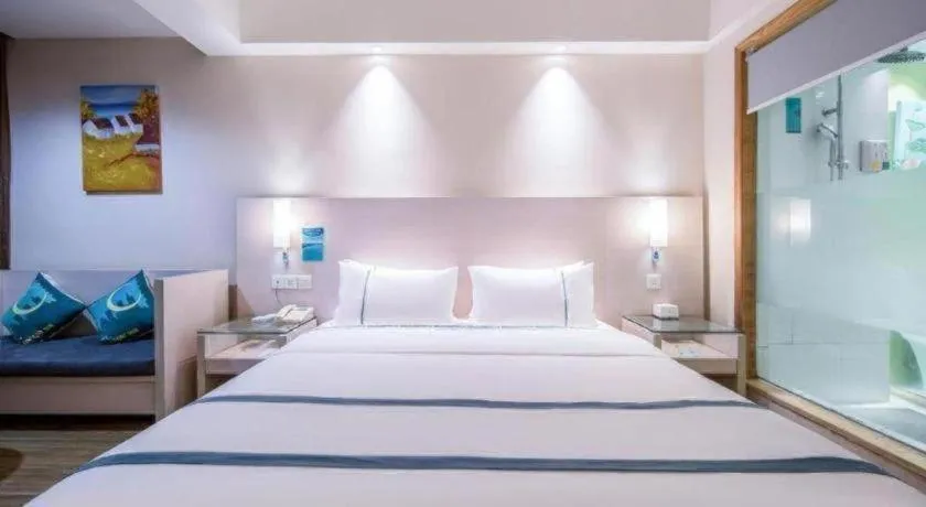 Bed in City Comfort Inn Qinzhou Niannianfeng Old Street Renmin Road