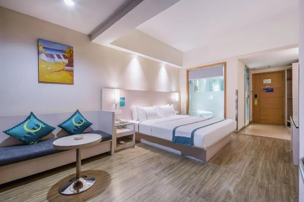 Bed in City Comfort Inn Qinzhou Niannianfeng Old Street Renmin Road