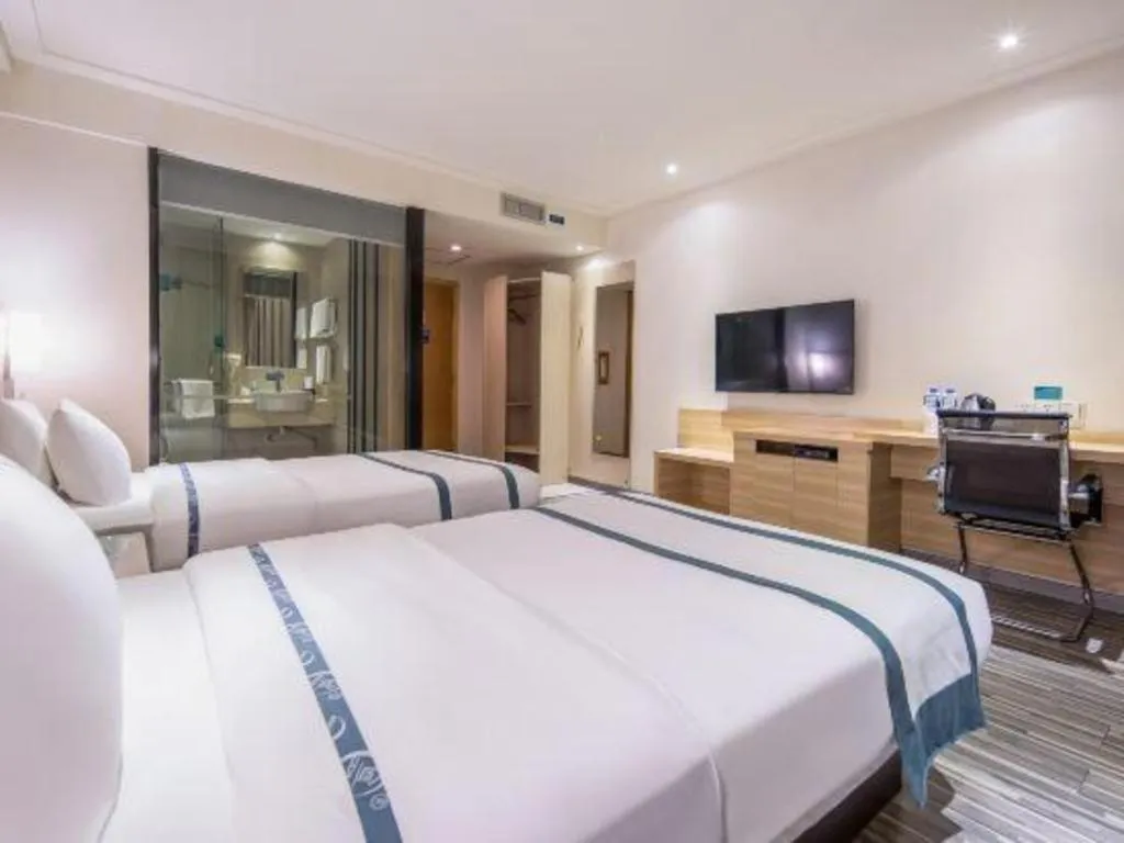 Bed in City Comfort Inn Qinzhou Niannianfeng Old Street Renmin Road