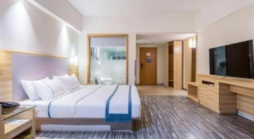 Bed in City Comfort Inn Qinzhou Niannianfeng Old Street Renmin Road