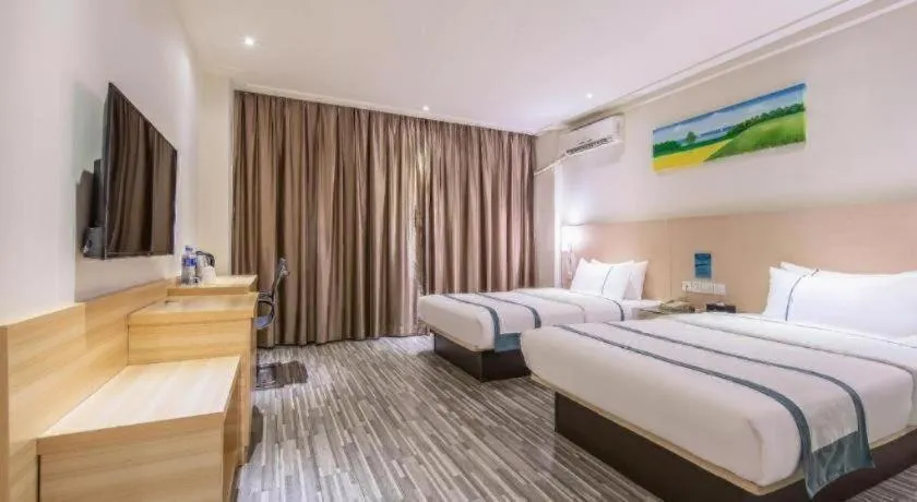 Bed in City Comfort Inn Qinzhou Niannianfeng Old Street Renmin Road