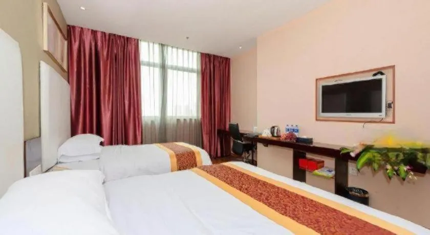 Bed in Xiamen Blue Peninsula Hotel