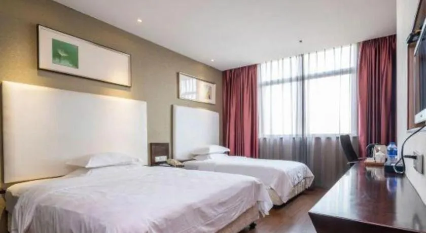 Bed in Xiamen Blue Peninsula Hotel