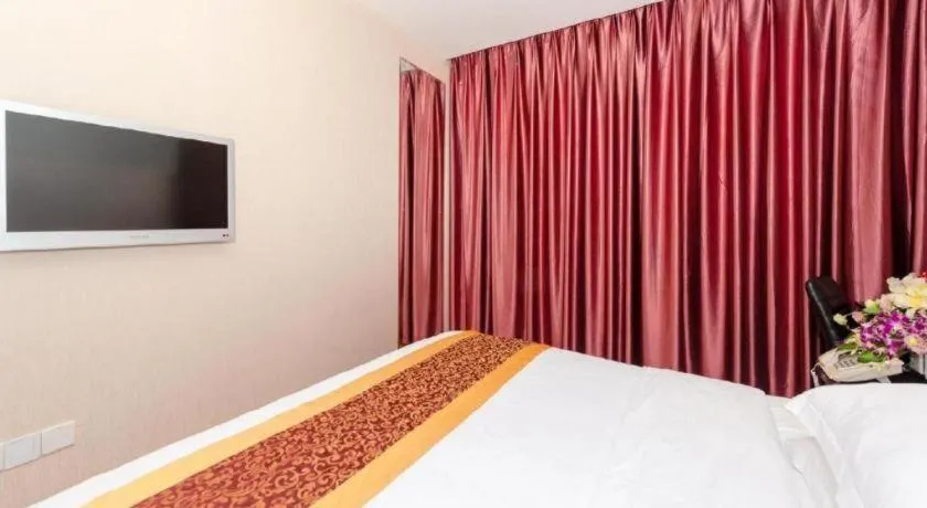 Bed in Xiamen Blue Peninsula Hotel