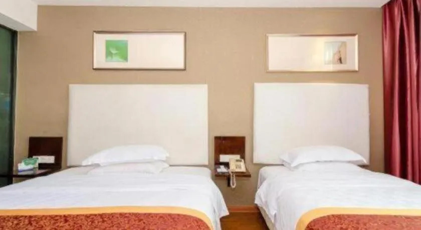 Bed in Xiamen Blue Peninsula Hotel