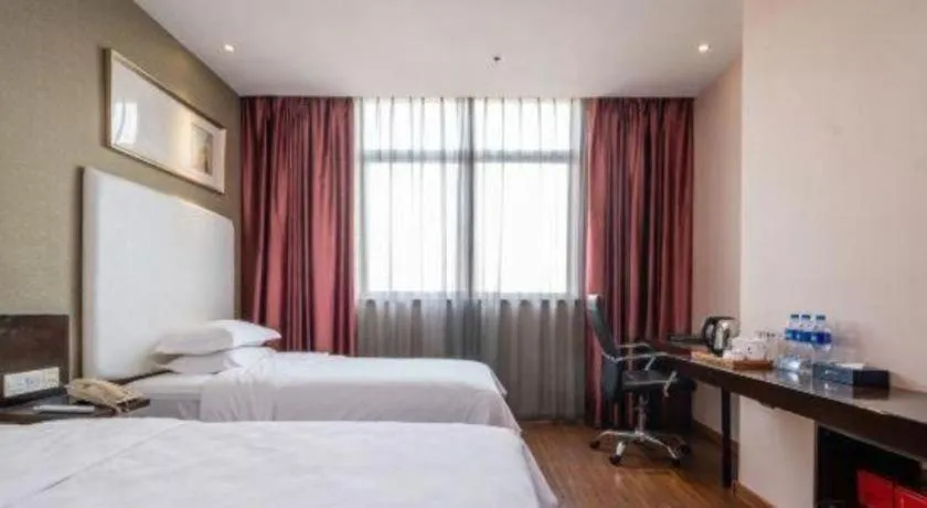 Bed in Xiamen Blue Peninsula Hotel