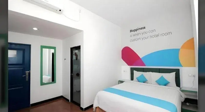 Bed in Oriza Hotel Surabaya Bed in Oriza Hotel Surabaya