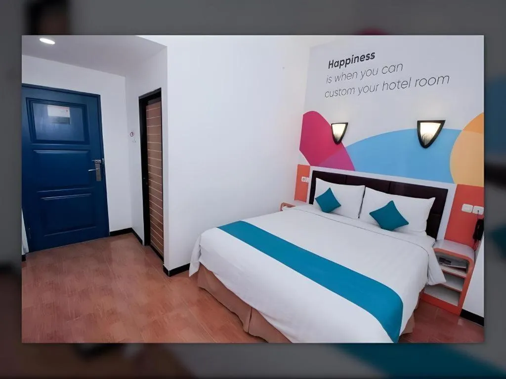 Bed in Oriza Hotel Surabaya