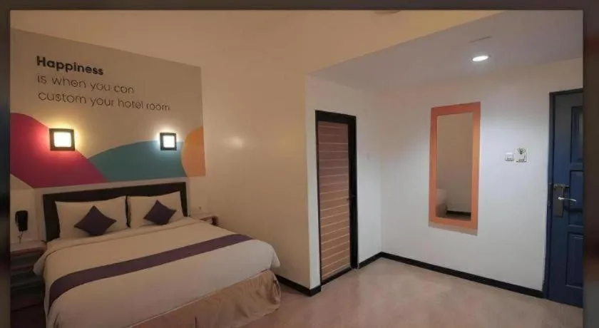 Bed in Oriza Hotel Surabaya