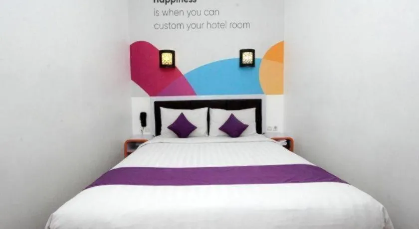 Bed in Oriza Hotel Surabaya