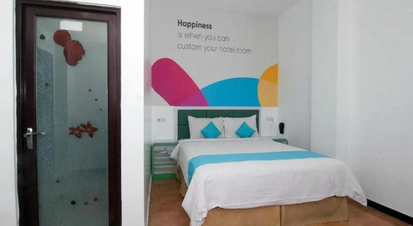 Bed in Oriza Hotel Surabaya