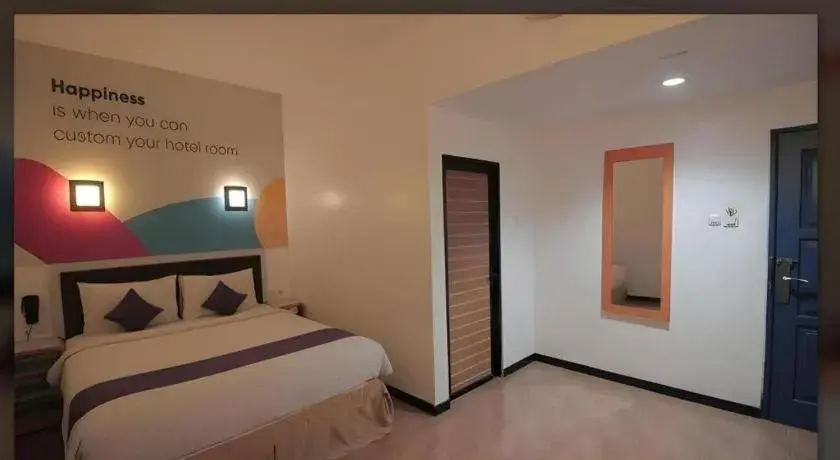 Bed in Oriza Hotel Surabaya Bed in Oriza Hotel Surabaya