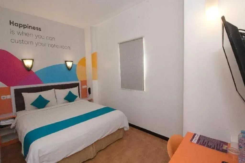 Bed in Oriza Hotel Surabaya Bed in Oriza Hotel Surabaya