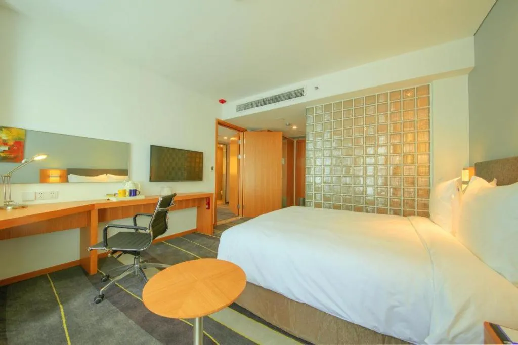 Bed in Holiday Inn Express Handan East By IHG