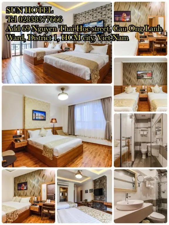 Bed in Sun Hotel Ben Thanh Market