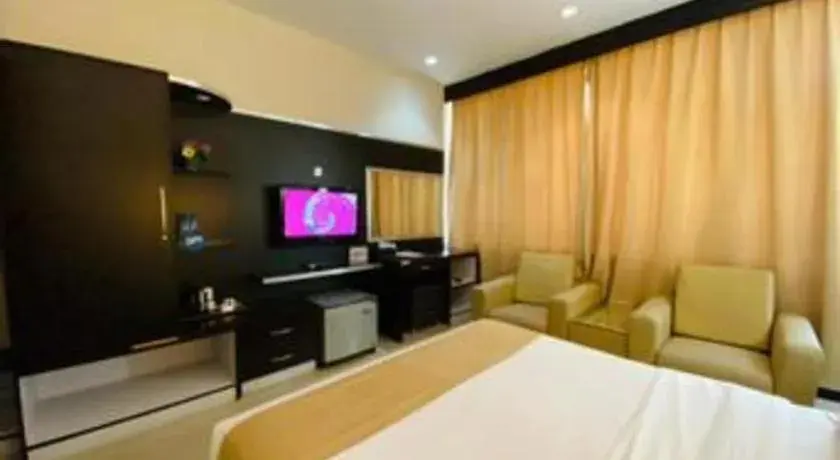 Bed in Zahra Syariah Hotel Kendari Bed in Zahra Syariah Hotel Kendari