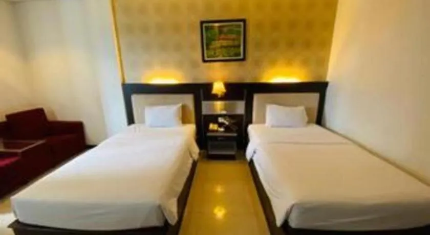 Bed in Zahra Syariah Hotel Kendari