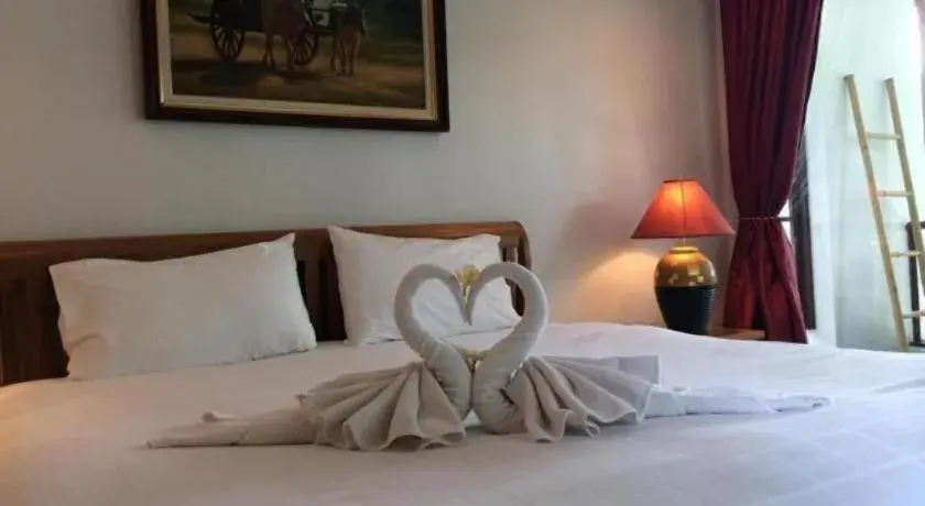 Bed in Chada Thai House Bed in Chada Thai House