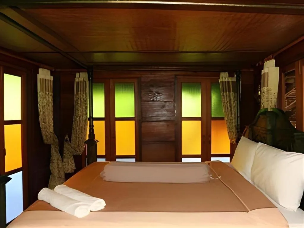 Bed in P&P Coffee & Resort Maesariang
