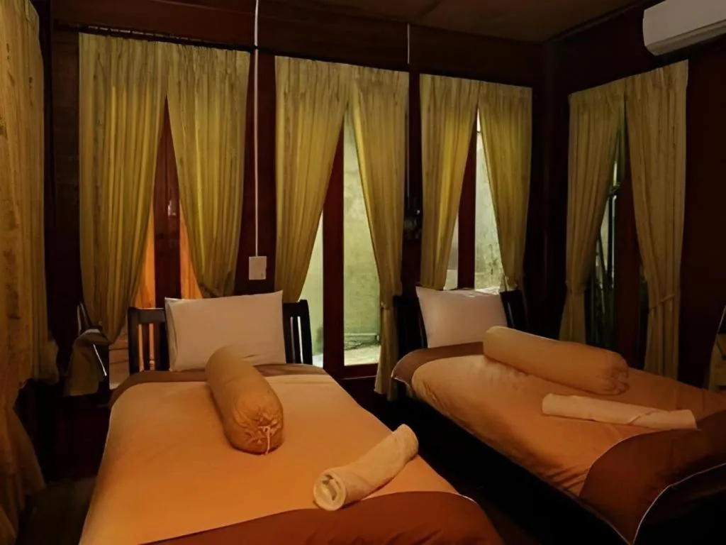 Bed in P&P Coffee & Resort Maesariang