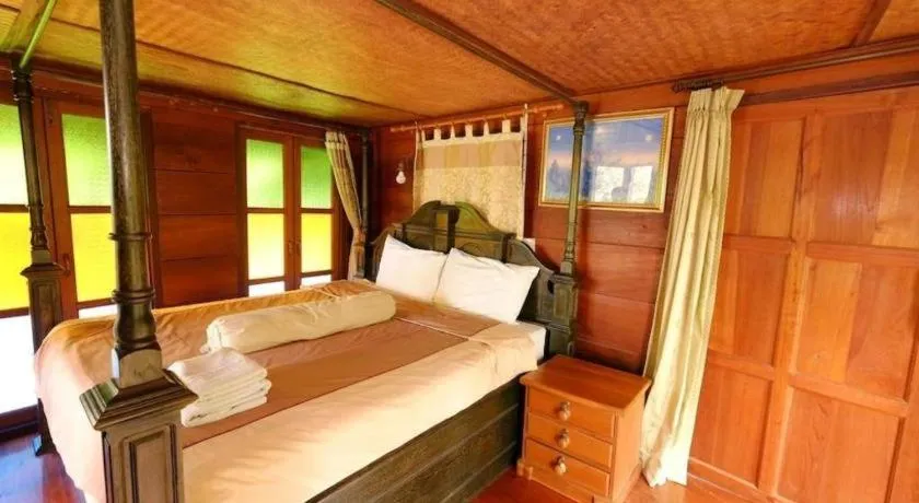 Bed in P&P Coffee & Resort Maesariang