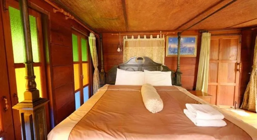 Bed in P&P Coffee & Resort Maesariang