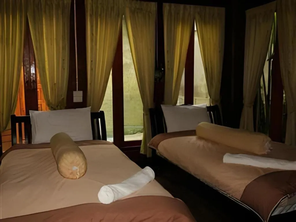 Bed in P&P Coffee & Resort Maesariang
