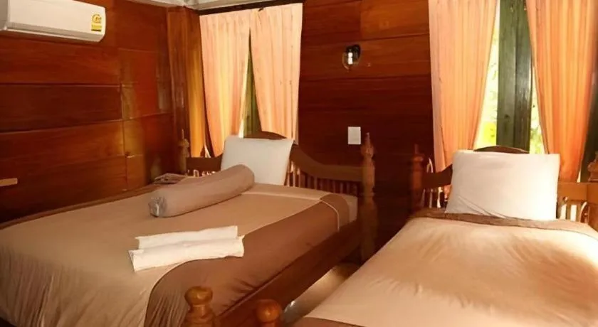 Bed in P&P Coffee & Resort Maesariang