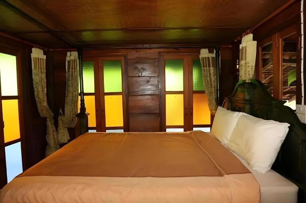 Bed in P&P Coffee & Resort Maesariang