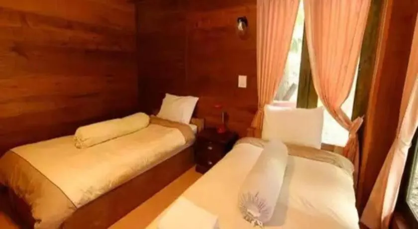 Bed in P&P Coffee & Resort Maesariang