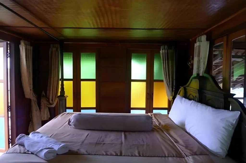 Bed in P&P Coffee & Resort Maesariang