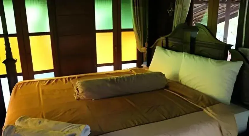 Bed in P&P Coffee & Resort Maesariang Bed in P&P Coffee & Resort Maesariang