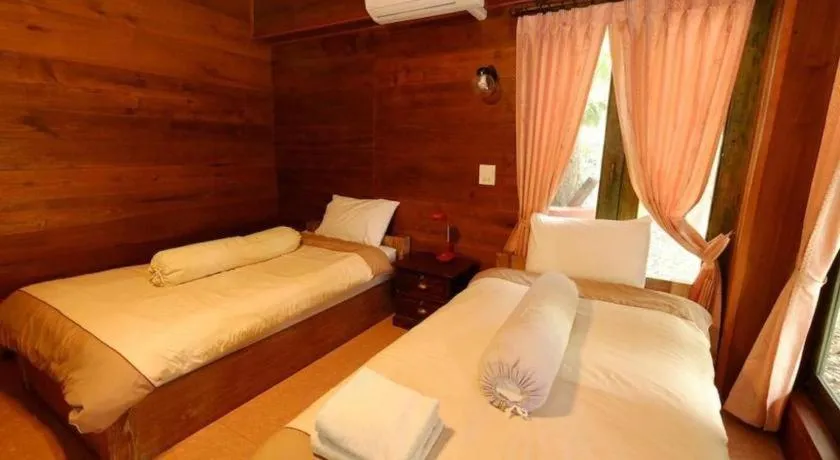 Bed in P&P Coffee & Resort Maesariang