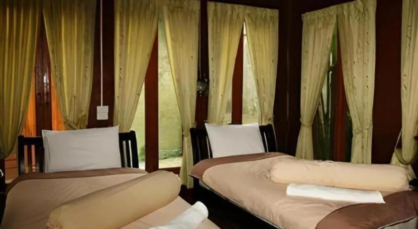 Bed in P&P Coffee & Resort Maesariang
