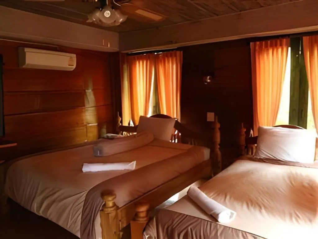 Bed in P&P Coffee & Resort Maesariang