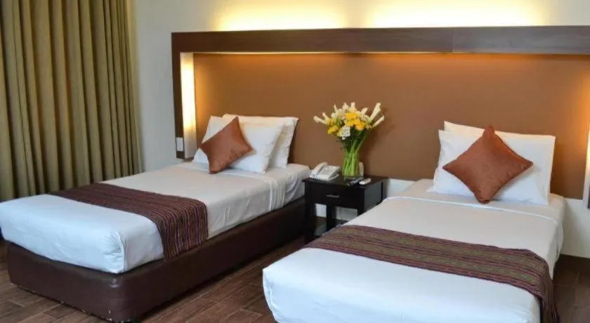 Bed in The Ritz Hotel at Garden Oases