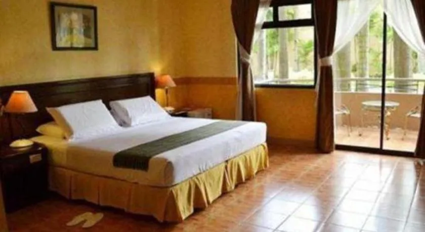 Bed in The Ritz Hotel at Garden Oases